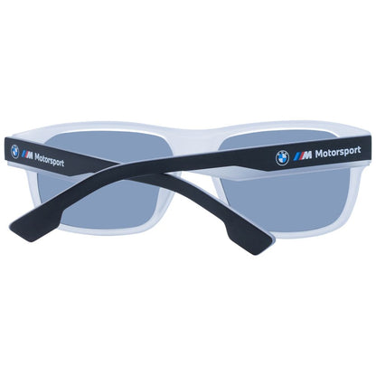 BMW Motorsport Vita Herr Solglasögon