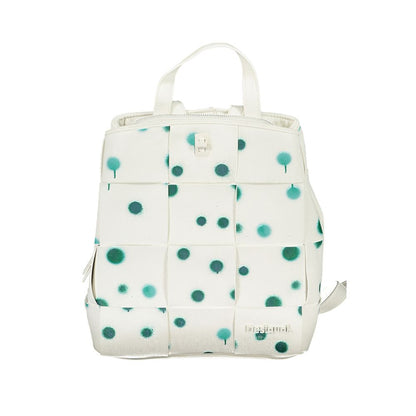 Desigual Vit Polyeten Ryggsäck