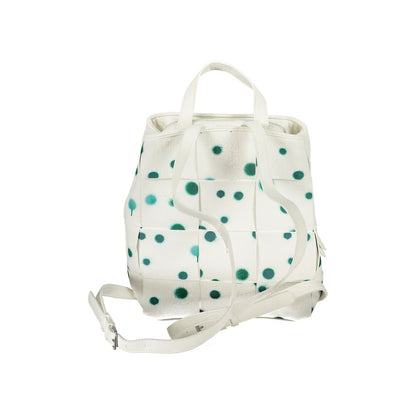 Desigual Vit Polyeten Ryggsäck