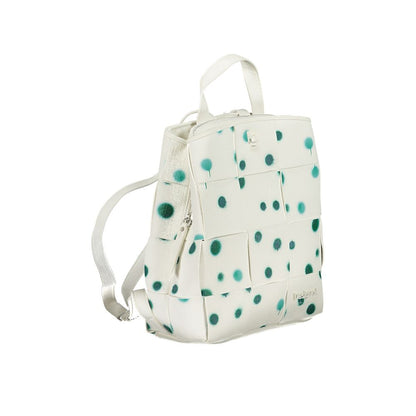 Desigual Vit Polyeten Ryggsäck