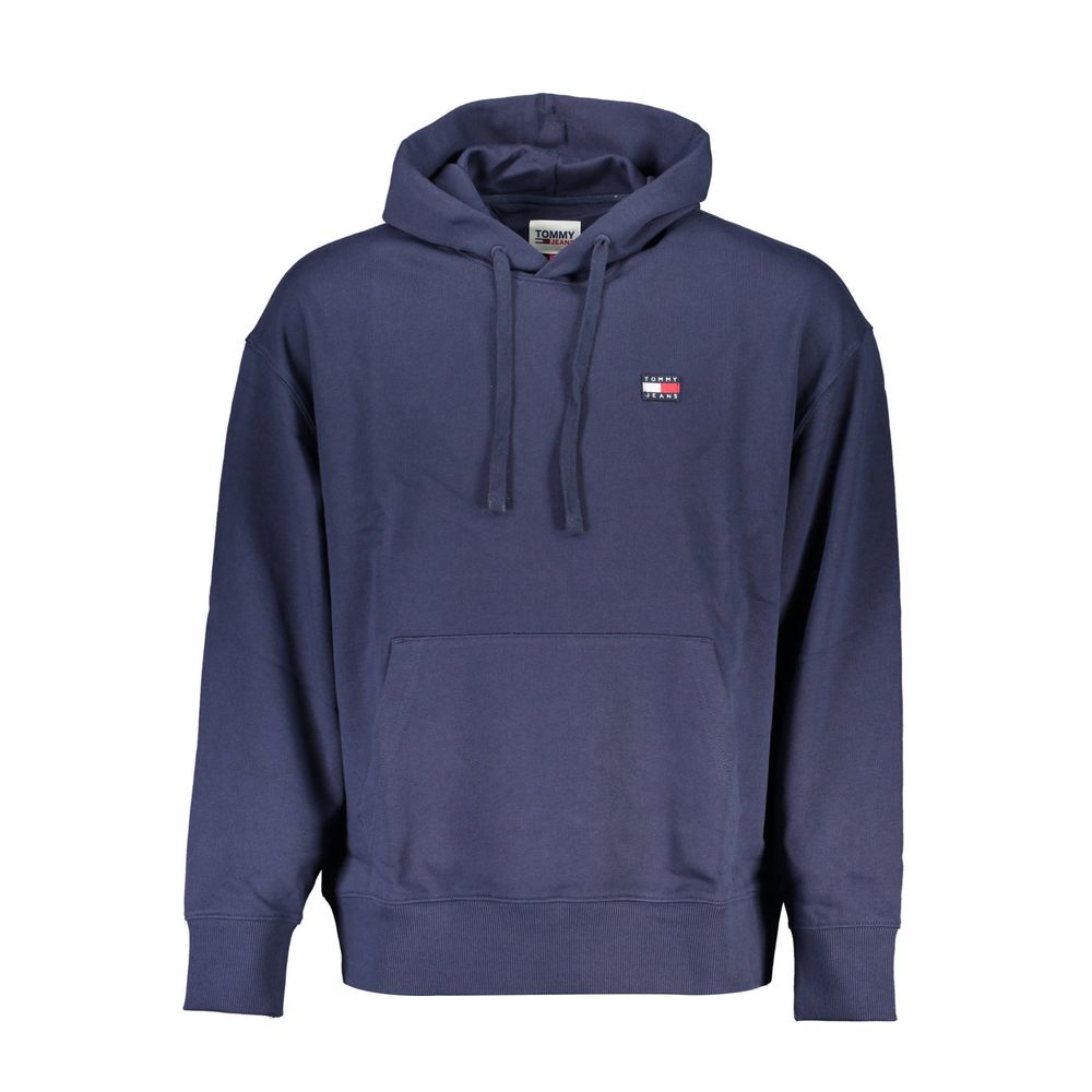 Tommy Hilfiger Chic Blå Huvtröja med Logotypdetalj