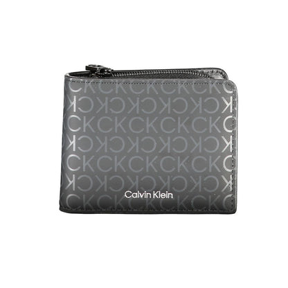 Calvin Klein svart polyesterplånbok