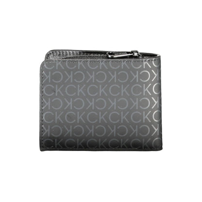 Calvin Klein svart polyesterplånbok