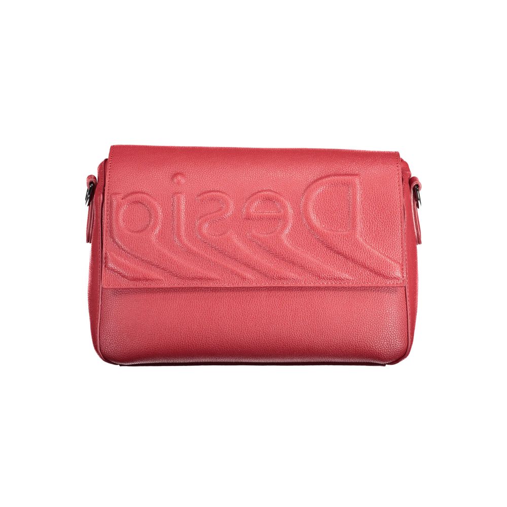 Desigual Röd Polyeten Damhandväska