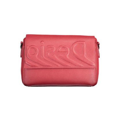 Desigual Röd Polyeten Damhandväska