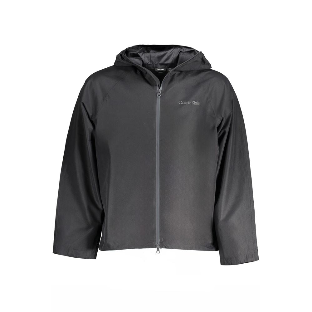 Calvin Klein svart polyesterjacka