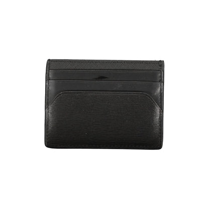 Tommy Hilfiger svart läderplånbok