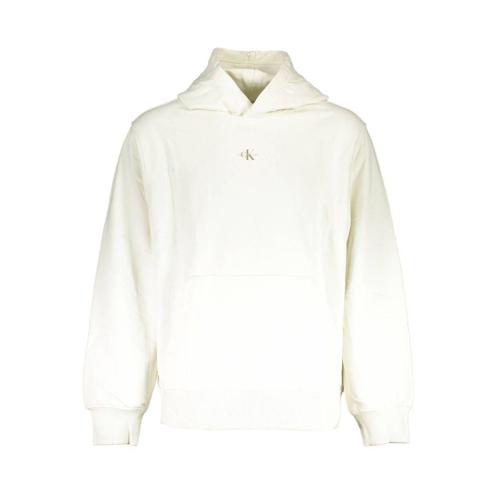 Calvin Klein Vit bomullströja för män