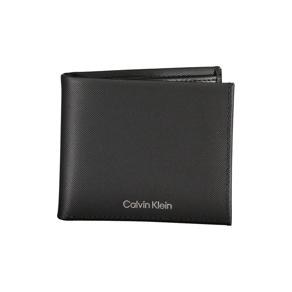 Calvin Klein elegant läderplånbok med dubbla fack