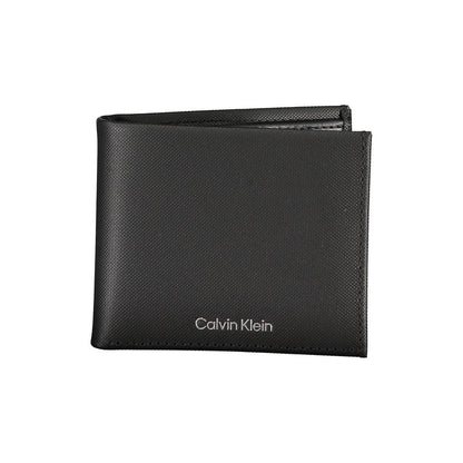 Calvin Klein elegant läderplånbok med dubbla fack