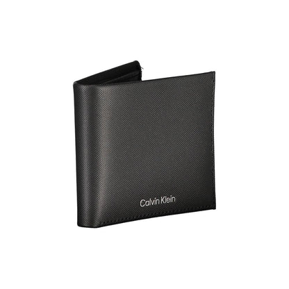 Calvin Klein elegant läderplånbok med dubbla fack