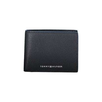 Tommy Hilfiger elegant läderplånbok med dubbla fack