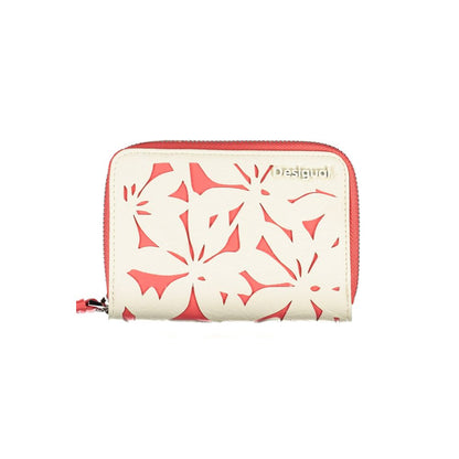 Desigual Vit Polyeten Plånbok