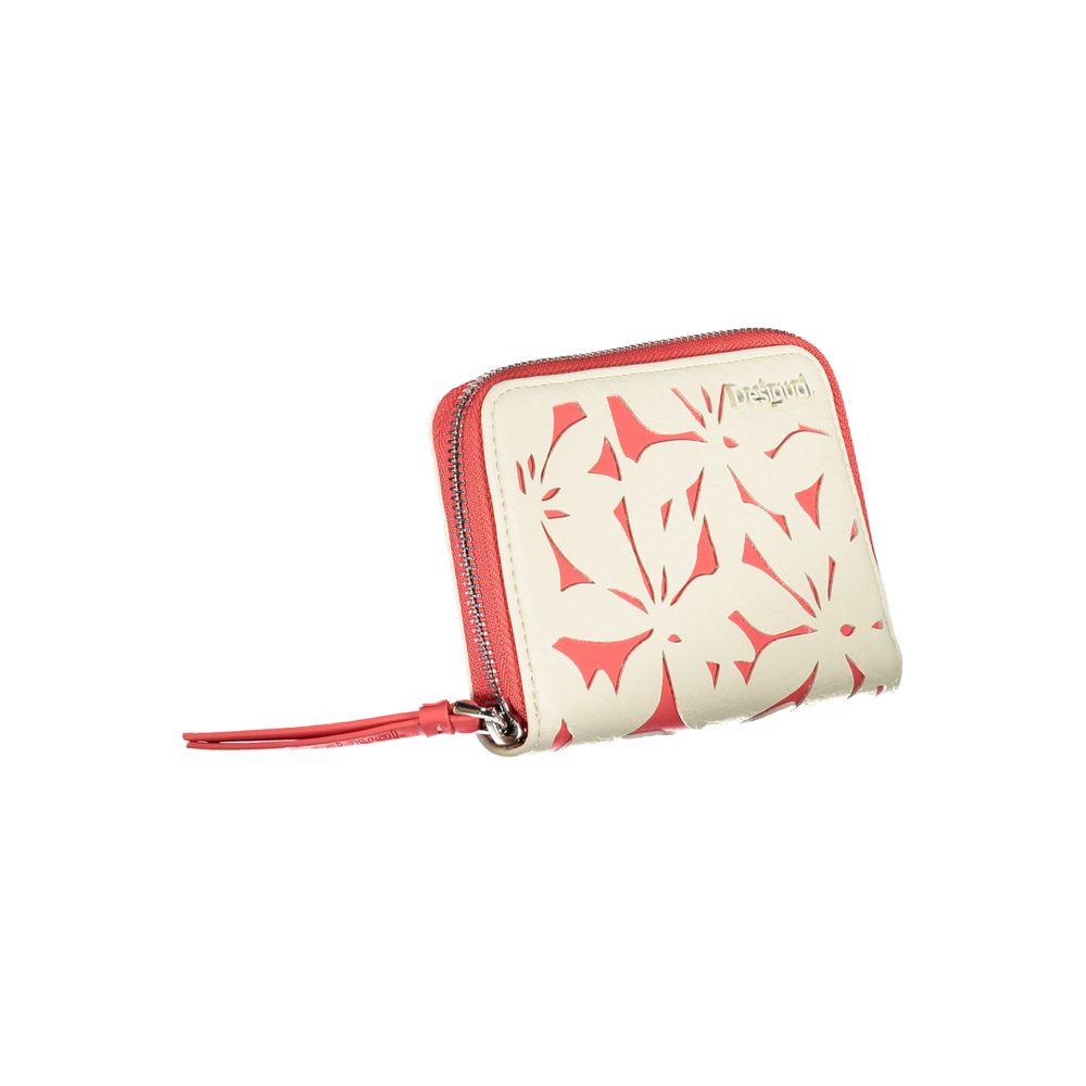 Desigual Vit Polyeten Plånbok