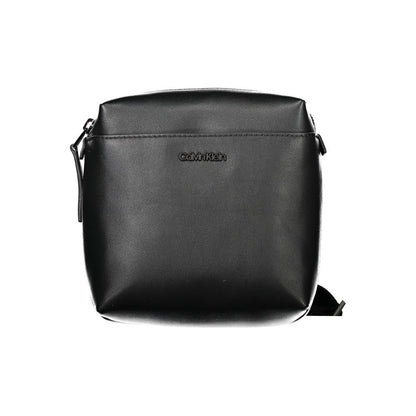 Calvin Klein svart polyeten herr axelväska