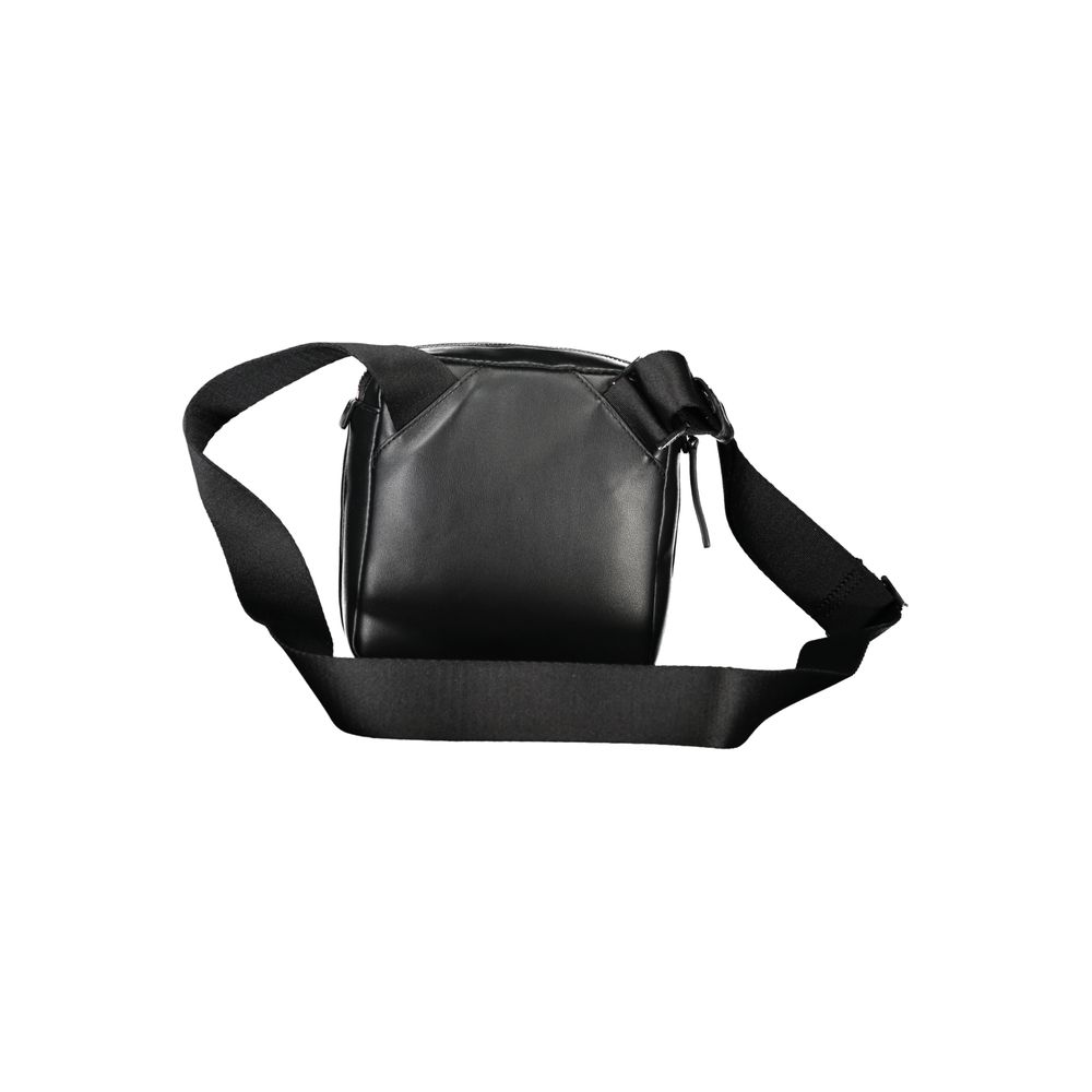 Calvin Klein svart polyeten herr axelväska