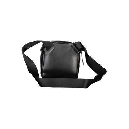 Calvin Klein svart polyeten herr axelväska