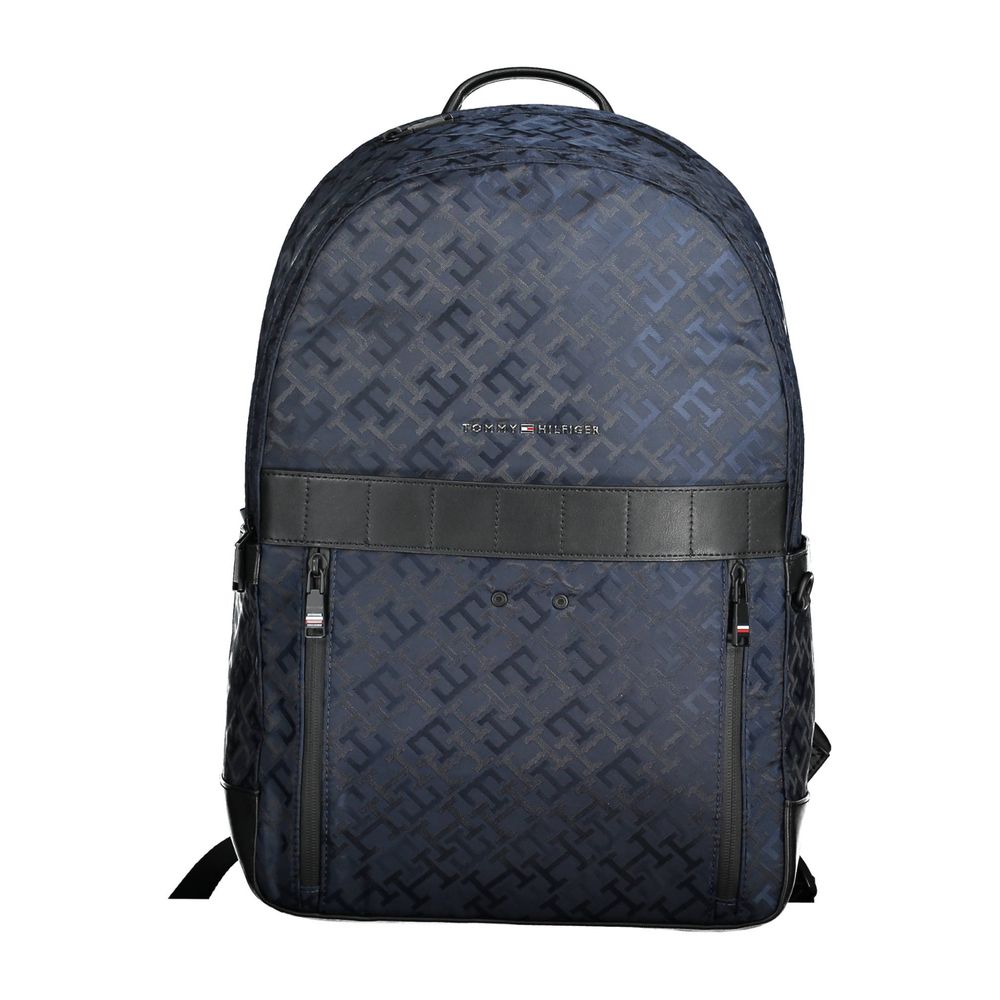 Tommy Hilfiger Blå Polyester Herr Ryggsäck