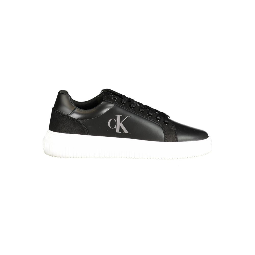 Calvin Klein svarta polyestersneakers