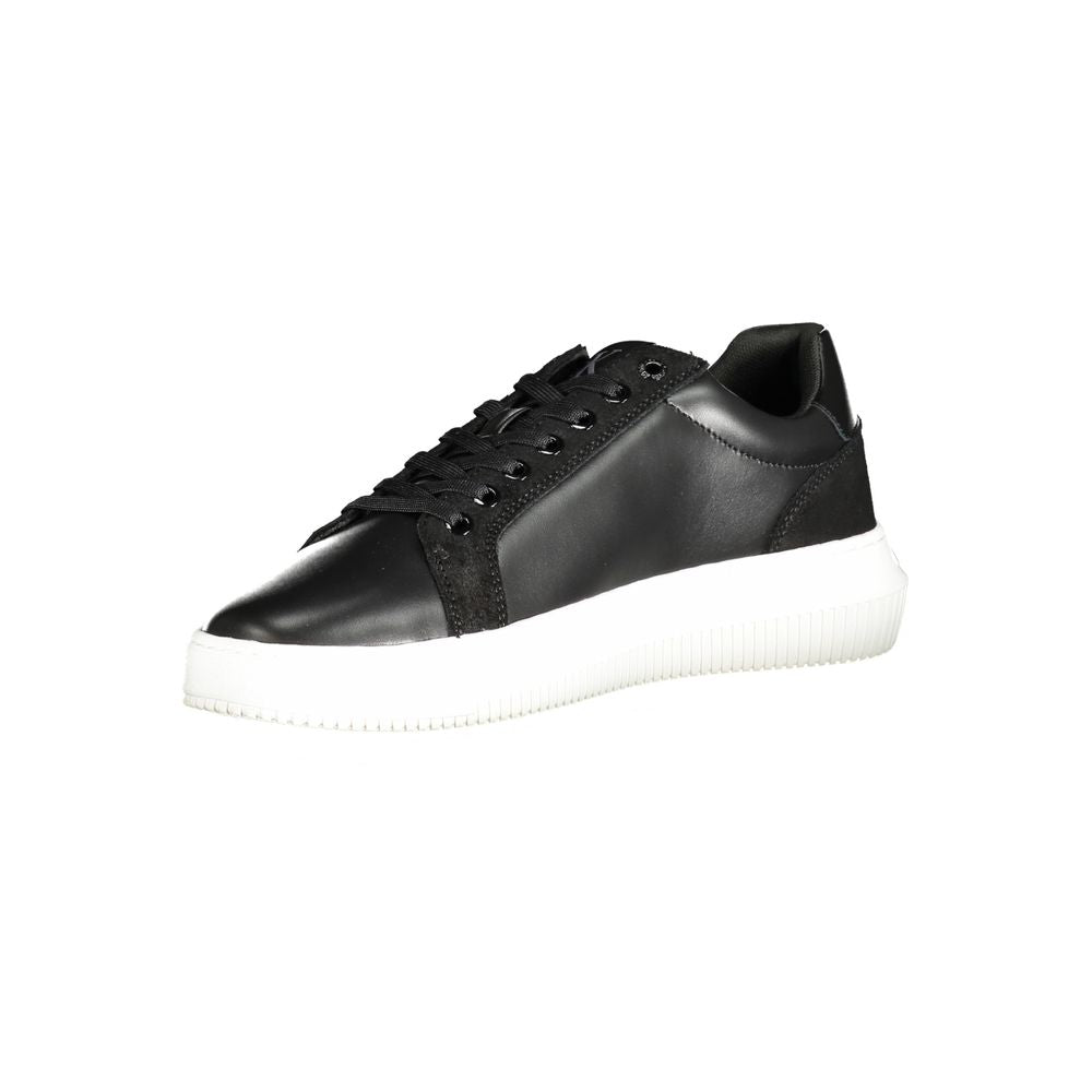 Calvin Klein svarta polyestersneakers