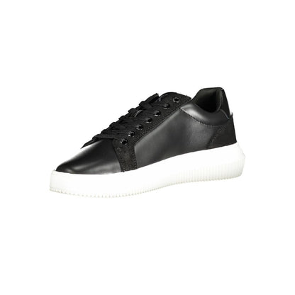 Calvin Klein svarta polyestersneakers