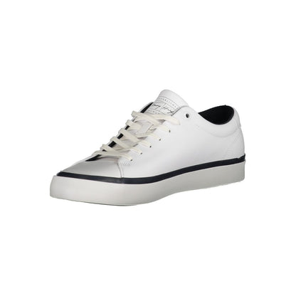 Tommy Hilfiger Förhöj ditt spel med snygga vita sneakers