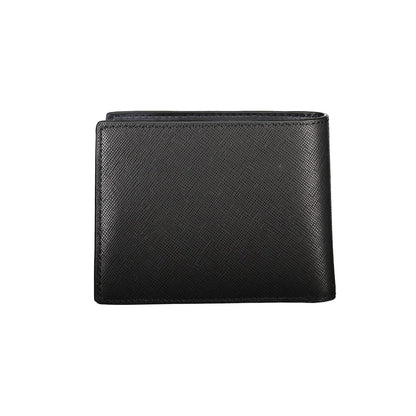 Tommy Hilfiger svart läderplånbok