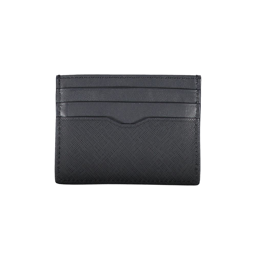 Tommy Hilfiger Blå Läder Herrplånbok