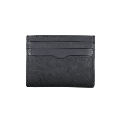 Tommy Hilfiger Blå Läder Herrplånbok