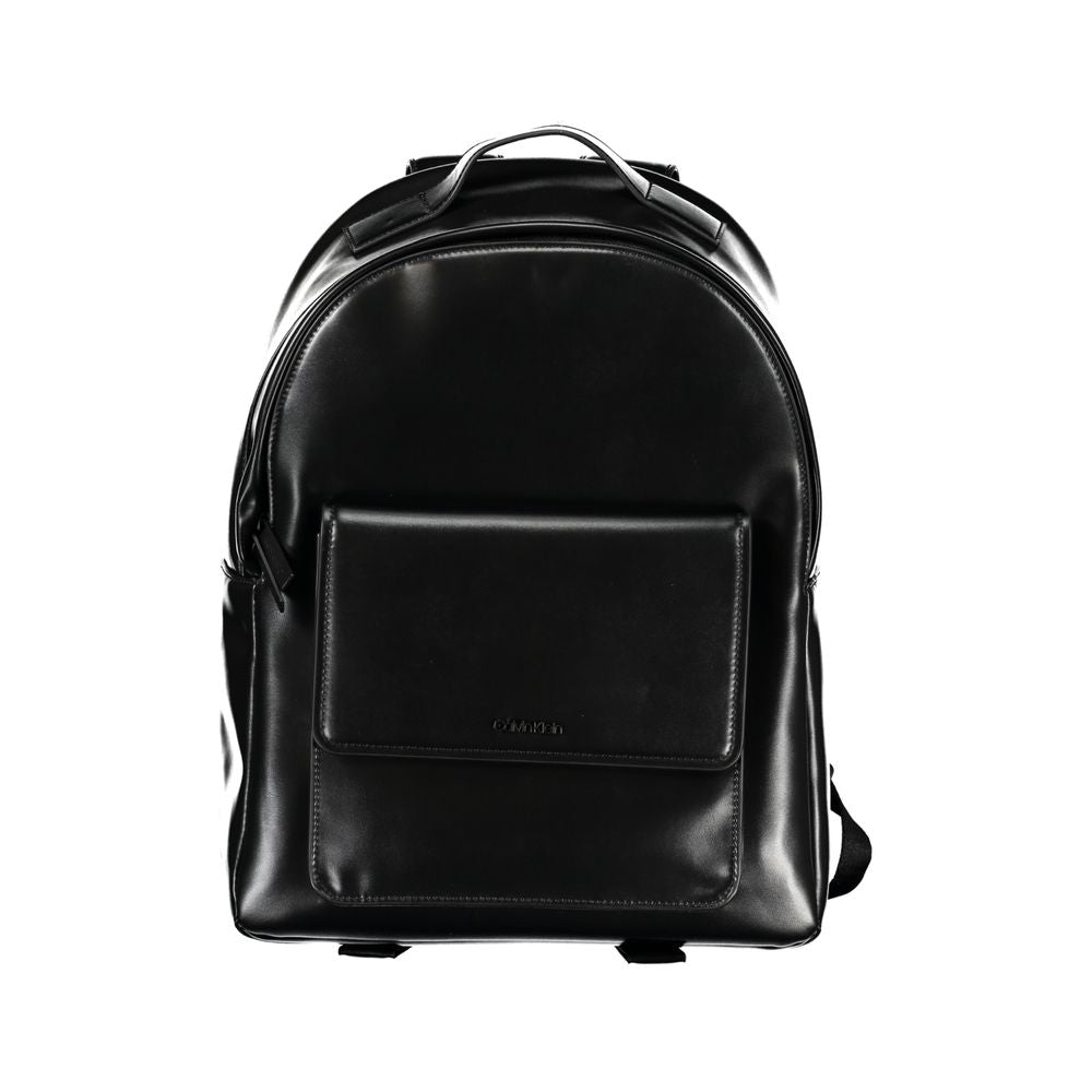 Calvin Klein Elegant Svart Urban Ryggsäck med Laptopfack