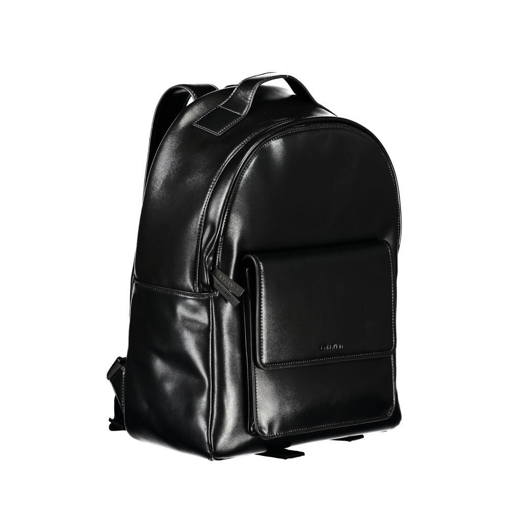 Calvin Klein Elegant Svart Urban Ryggsäck med Laptopfack