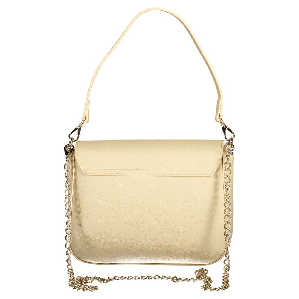 Mario Valentino Beige Polyeten Damhandväska