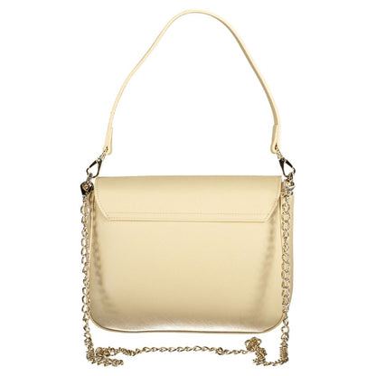 Mario Valentino Beige Polyeten Damhandväska