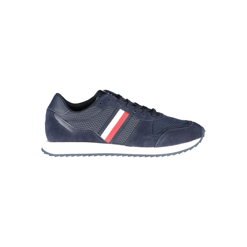 Tommy Hilfiger Blå Polyester Herr Sneaker
