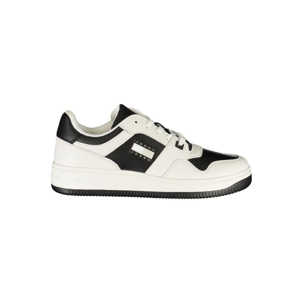 Tommy Hilfiger Vita Läder Herr Sneaker