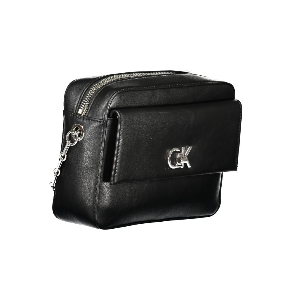 Calvin Klein svart polyesterväska för kvinnor