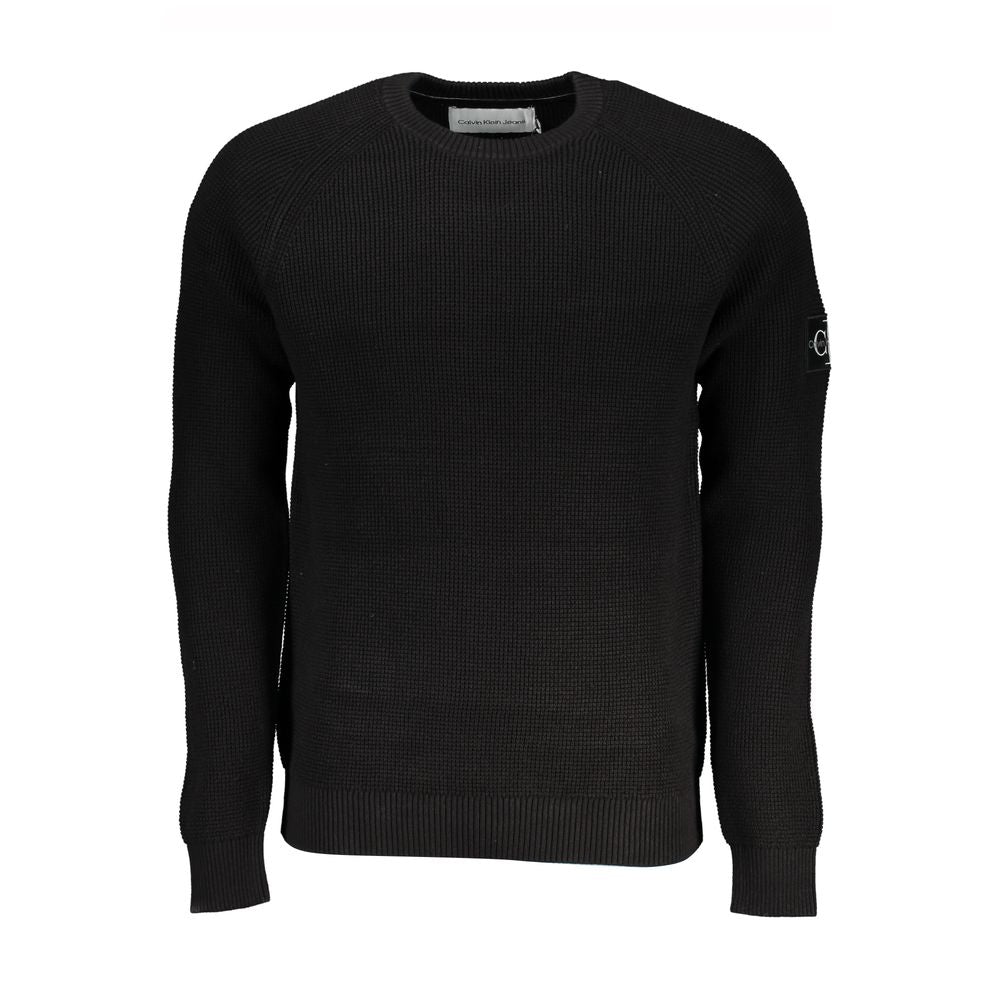 Calvin Klein Elegant tröja i ekologisk bomull med rund halsringning