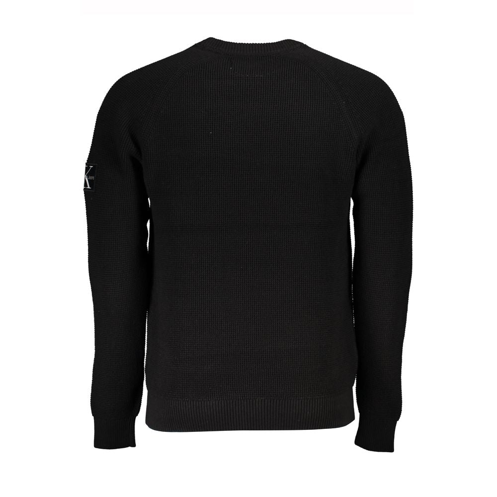 Calvin Klein Elegant tröja i ekologisk bomull med rund halsringning