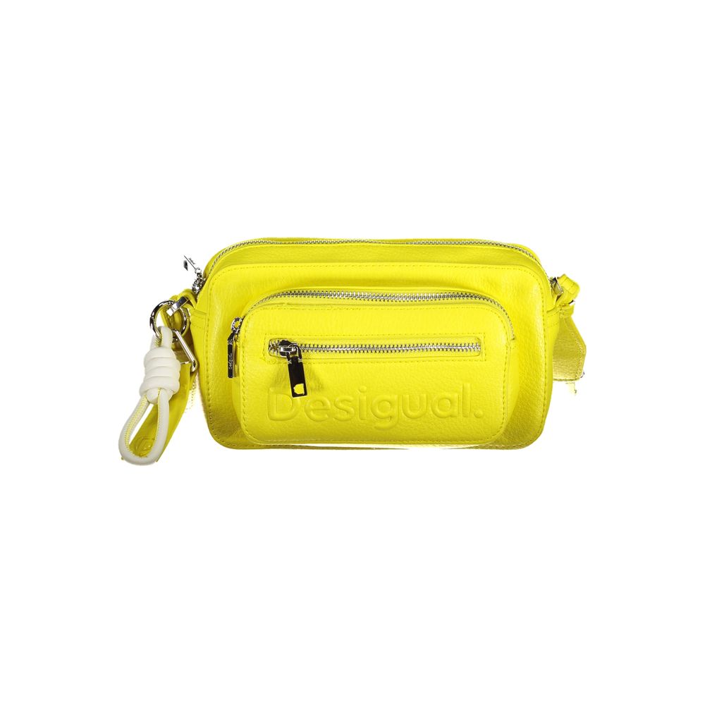 Desigual Gul Polyeten Handväska