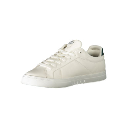 Tommy Hilfiger Vita Läder Herr Sneaker