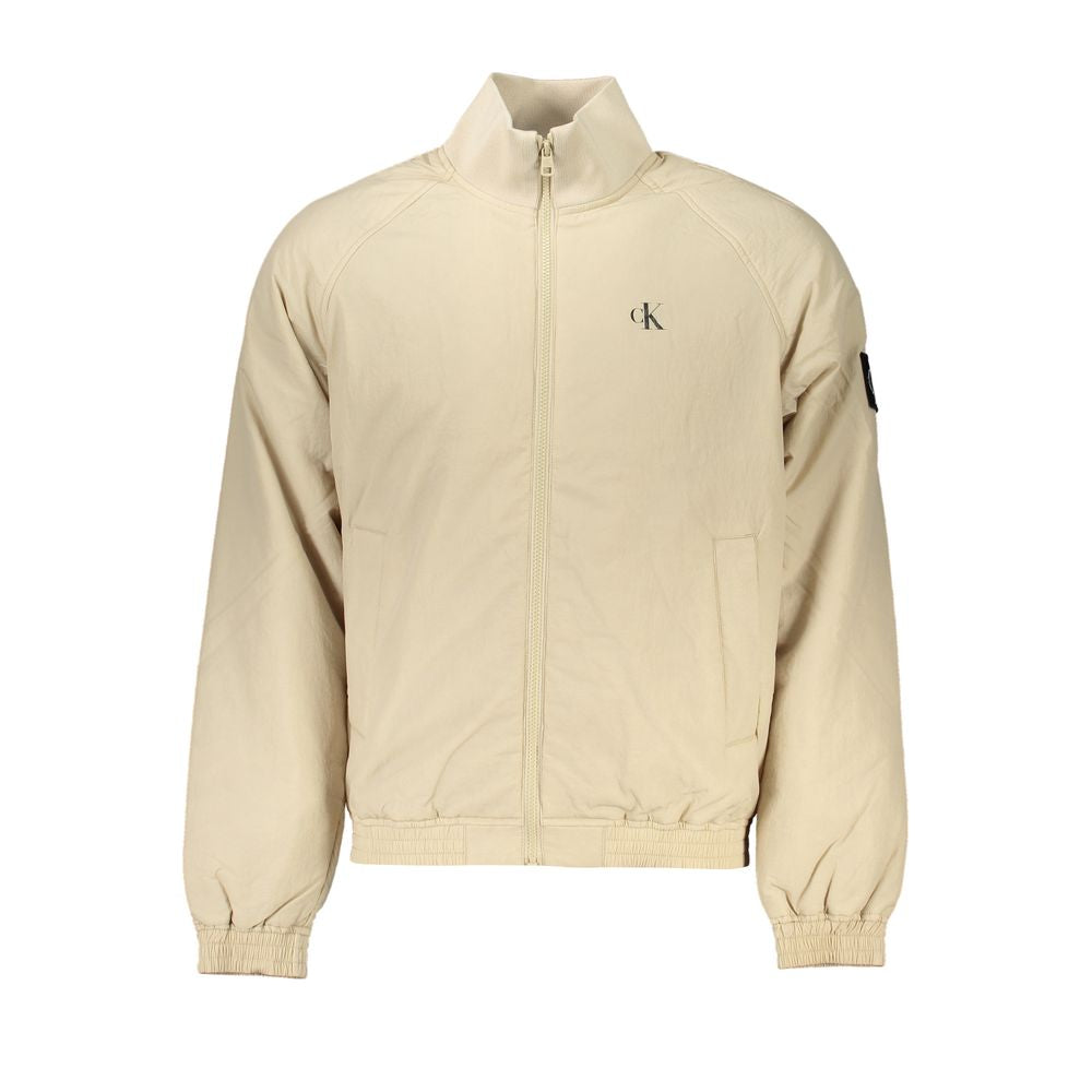 Calvin Klein Chic Beige Långärmad Designerjacka