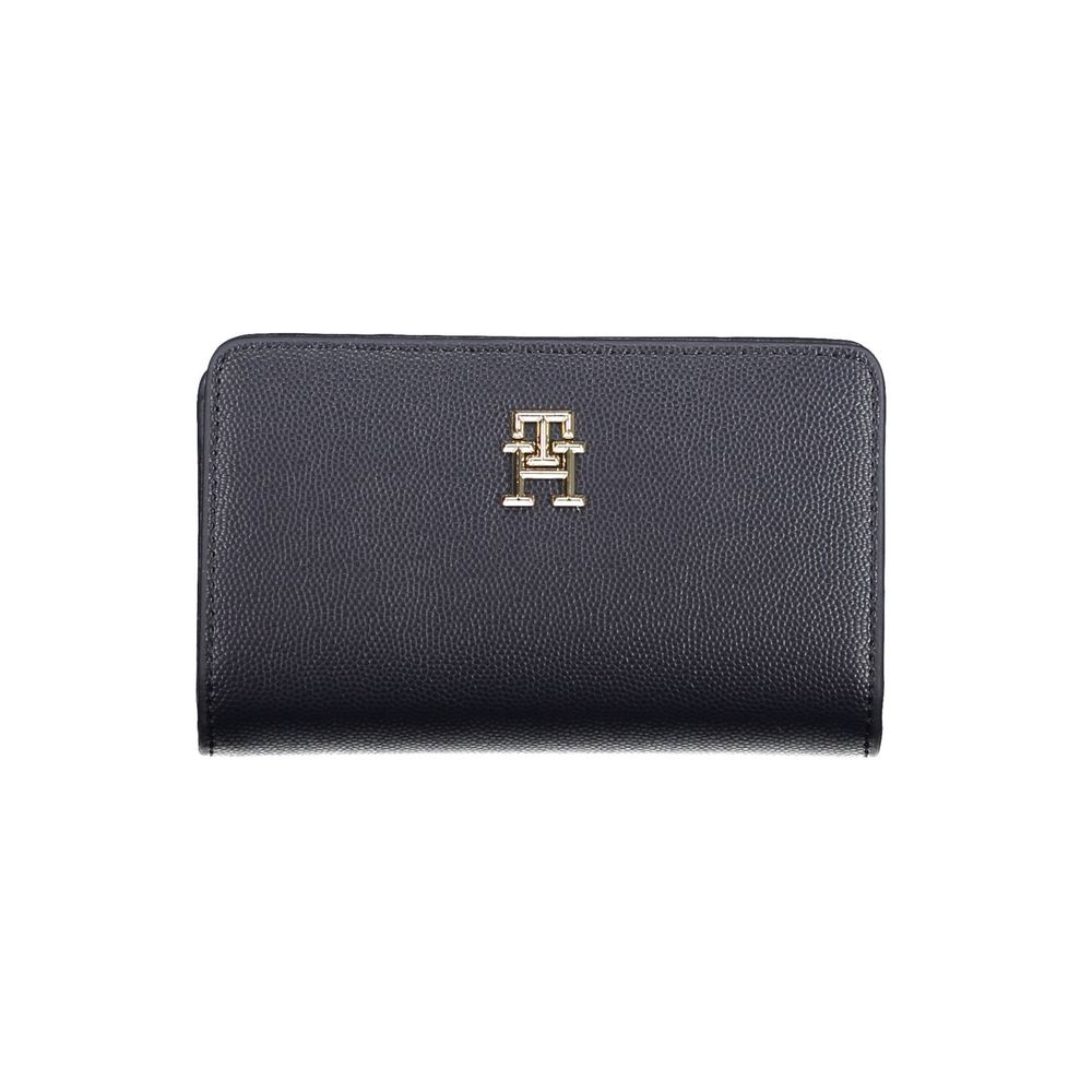 Tommy Hilfiger Blå Polyeten Damplånbok