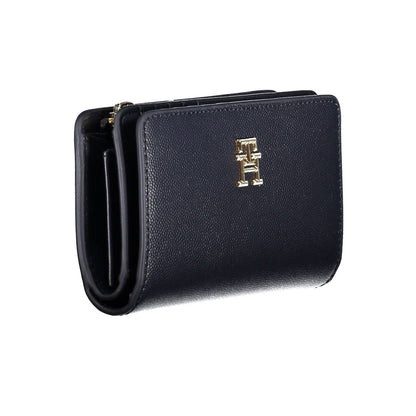 Tommy Hilfiger Blå Polyeten Damplånbok