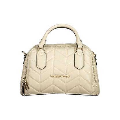 Mario Valentino Beige Polyeten Damhandväska
