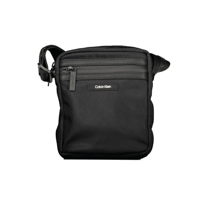 Calvin Klein svart polyester herr axelväska