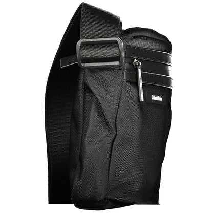 Calvin Klein svart polyester herr axelväska
