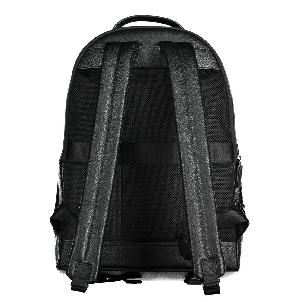 Tommy Hilfiger svart polyeten herrryggsäck