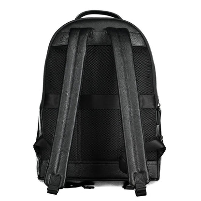 Tommy Hilfiger svart polyeten herrryggsäck