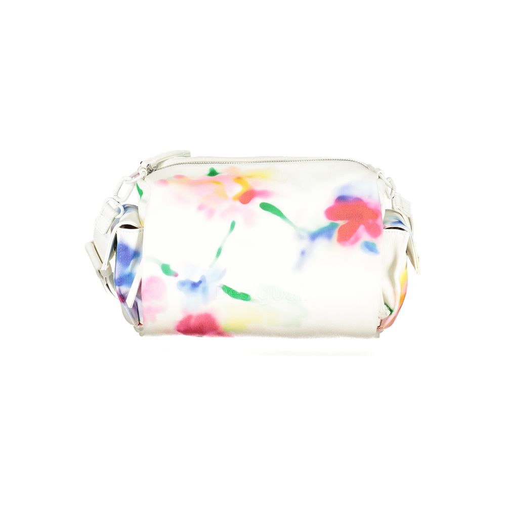 Desigual vit handväska i polyeten