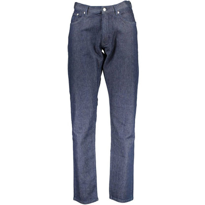 Gant Blå Bomull Herrjeans